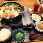 夢庵 - 料理写真:ちゃんこ霧島直伝 霧島ちゃんこ鍋+雑炊セット