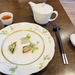 中国料理 丹甫 - プーアール茶＆前菜