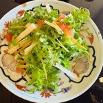 Karasumi Sobatsuki To Matsu - アオリイカと鎌倉野菜のサラダ