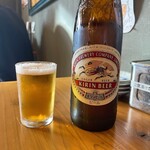 ビンビール酒場韋駄天 - キリンラガービール(大瓶) 