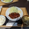 Kurobe Tonteki Hakkaku - 黒部トンテキ（リブロース+ご飯中盛り）。