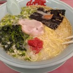 山岡家 - 豆板醤ひとサジ半