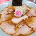 Azabu Chashuken - チャーシュー麺(1380円)。