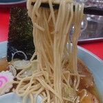 麻布 チャーシュー軒 - 麺はこんなかんじ。