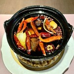 中国四川酒家 蔓山 - ⑧沸騰魚（黒鯛の四川オイル煮）