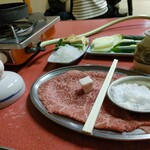 すき焼き キムラ - さあ、セットの登場ですよ！