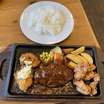 Grill Restaurant MOCHA - コンビネーションランチの仲間由紀恵達(^_^)v