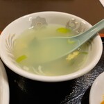 元祖 紙やき ホルモサ - スープ