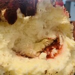 こひる庵 - 中にもラズベリーみつでさっぱりいただける1杯