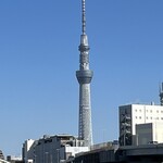 こひる庵 - 今日はお天気だったからスカイツリーも綺麗だった！