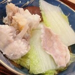 勢麟 - 虎河豚の地味を余すところなく吸い込んだ白菜が抜群にウンマイ