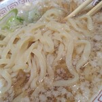 Kitakata Shokudou - 麺のアップ