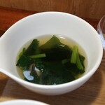 キッチン ブルー グローブ - 最後のスープ