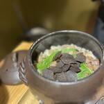 焼肉きた松 - トリュフご飯