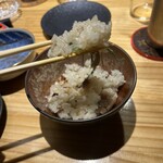 焼肉きた松 - トリュフご飯