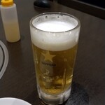 一石苑 - 生ビール (中)