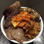 一石苑 - 焼肉丼 (自作)