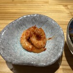 焼肉きた松 - エビキムチ