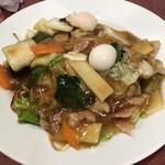 中華厨房 久華 - 焼きそば❤︎めちゃ旨い。