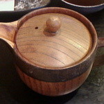 つくも - 蕎麦湯