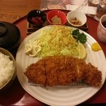 とんかつ 金重 - 金重のロースかつ定食☆