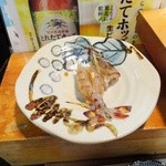 弘寿司 - 殻つき車海老の握り　