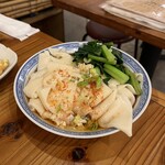 老酒舗 - 自家製ピリ辛油かけビャンビャン麺