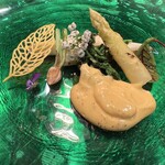 Restaurant Kamikura - ホワイトアスパラガスのオランデーズソース
