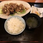 Sumibi Yakitori Sakaba Toridouraku - 油淋鶏定食@638