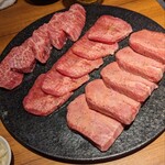 焼肉 ジャンボ - 上ハラミ、タン塩、上タン塩