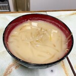 お食事 まるやま - 【味噌汁】