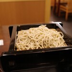 和楽庵 - お蕎麦は大盛りで三段