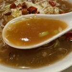 龍門 - 鶏肉のネギ油ラーメン