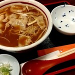 Soba Dokoro Tonamian - カレー南蛮蕎麦♪