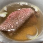 焼肉グレート - 出汁で食べる希少赤身