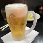 手打うどん 四国屋 - 生ビール小