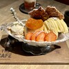 The CAFE - WHITE CHOCOLATE
                MONT BLANC SUNDAE
                〜冬のライトチョコモンブランサンテー〜