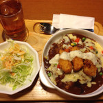 インドカレーハウス - ベークドカレー　クリームコロッケつき