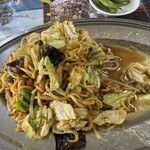 高松食堂 - 担々やきそば、やわらか麺