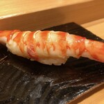 寿司割烹 魚紋 - 車海老