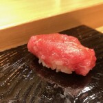 寿司割烹 魚紋 - 鮪:中落ち