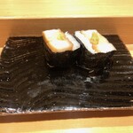 寿司割烹 魚紋 - 帆立の煮貝