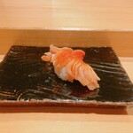 寿司割烹 魚紋 - 赤貝