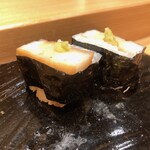 寿司割烹 魚紋 - 帆立の煮貝