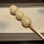 やきとり 風月 - うずら半熟卵