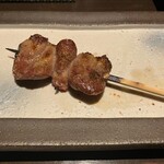 やきとり 風月 - 追加のハツ