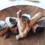 アルベルゴ・バンブー - とても美味しいキジ料理。トリュフ・・・・。