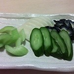 かっすい亭 - お漬物