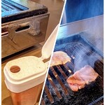 焼肉 元 - 唐辛子　ドバっと出るので注意！韓国唐辛子っぽい。