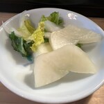 定食屋スシコウ - 香の物